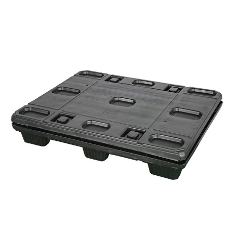 高品質スリーブ PP ソリッド折りたたみプラスチック パレット ボックス