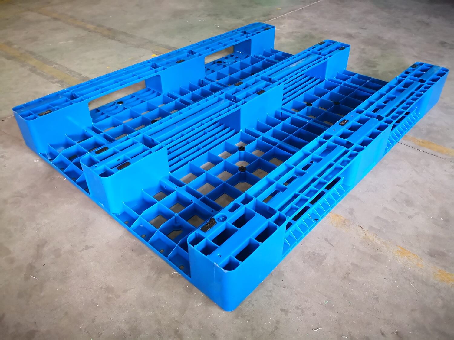 再利用可能な 4 ウェイメッシュヘビーデューティ入れ子式プラスチックパレット