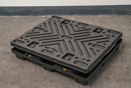 1200 x 1000 折りたたみプラスチックスリーブパックパレット収納ボックス