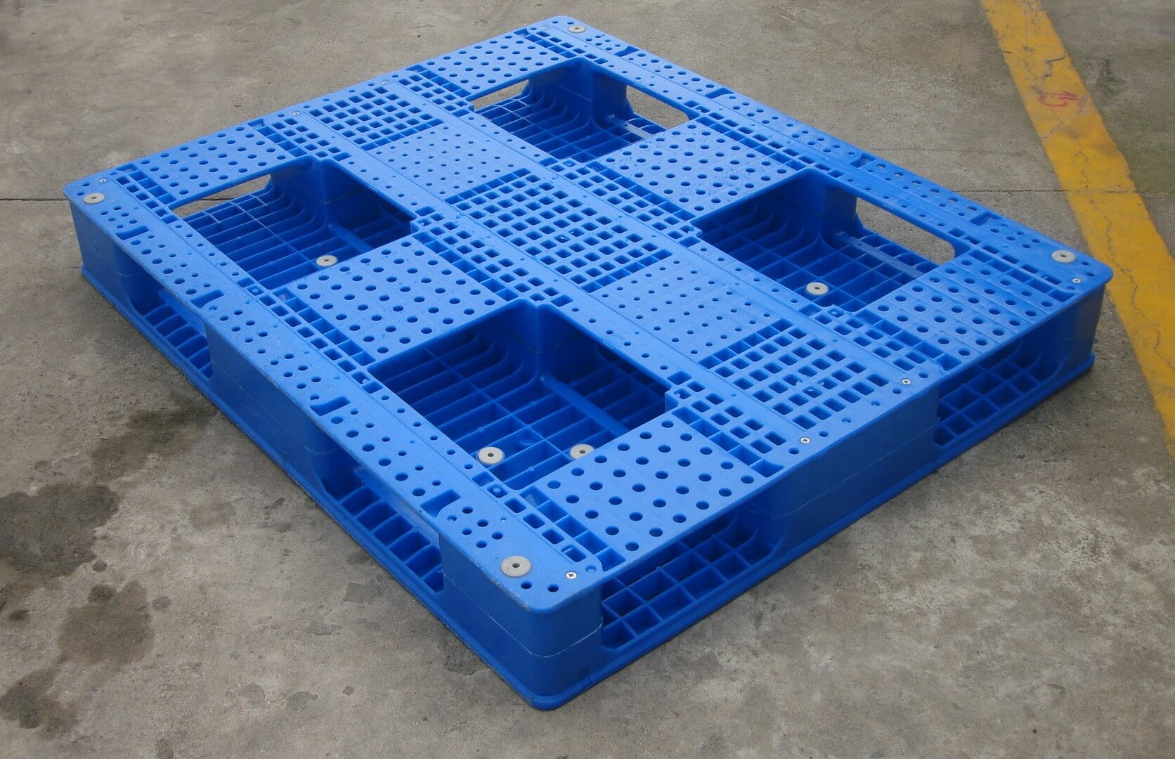 カスタム鋼鉄強化溶接プラスチックラックマウントパレット48x40