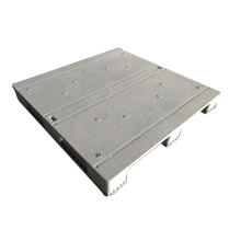 1200 x 1200 グレー RFID ソリッド トップ プラスチック ラックマウント パレット