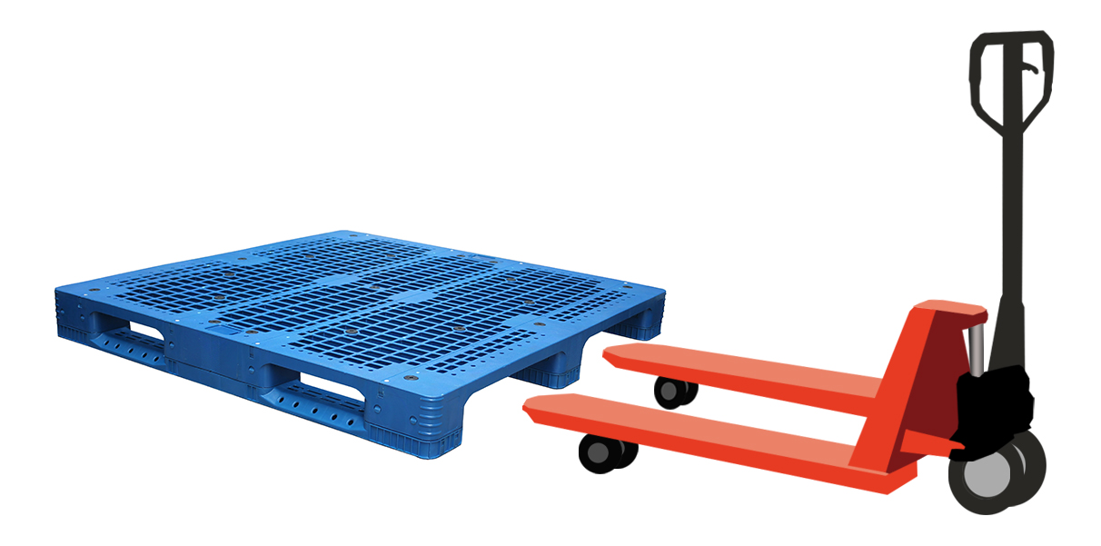 再利用可能なRFID産業用入れ子式ポリプロピレンプラスチック輸送パレット