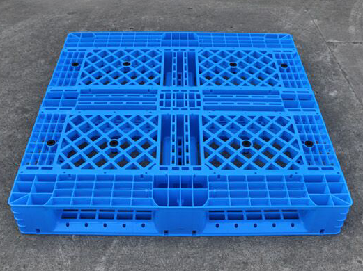 1100x1100 4ウェイスチール強化倉庫メッシュプラスチックパレット