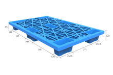 経済的な軽量薄型入れ子式プラスチック床パレット