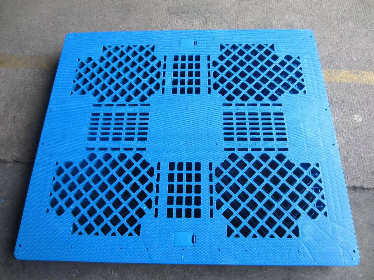 大型正方形ヘビーデューティ産業用リバーシブルプラスチックパレット