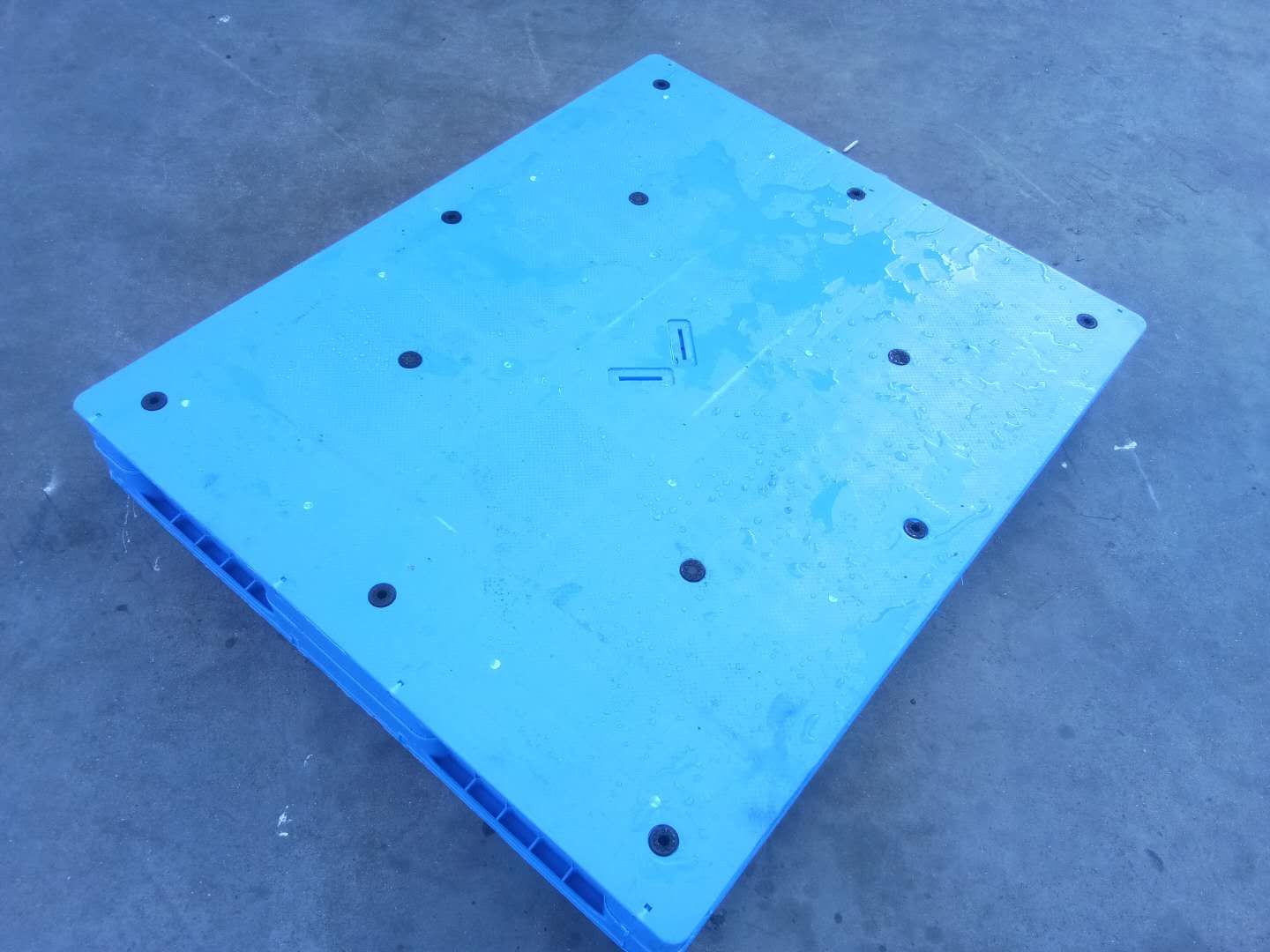 1200 x 1000 RFID ヘビーデューティリバーシブルプラスチック溶接パレット