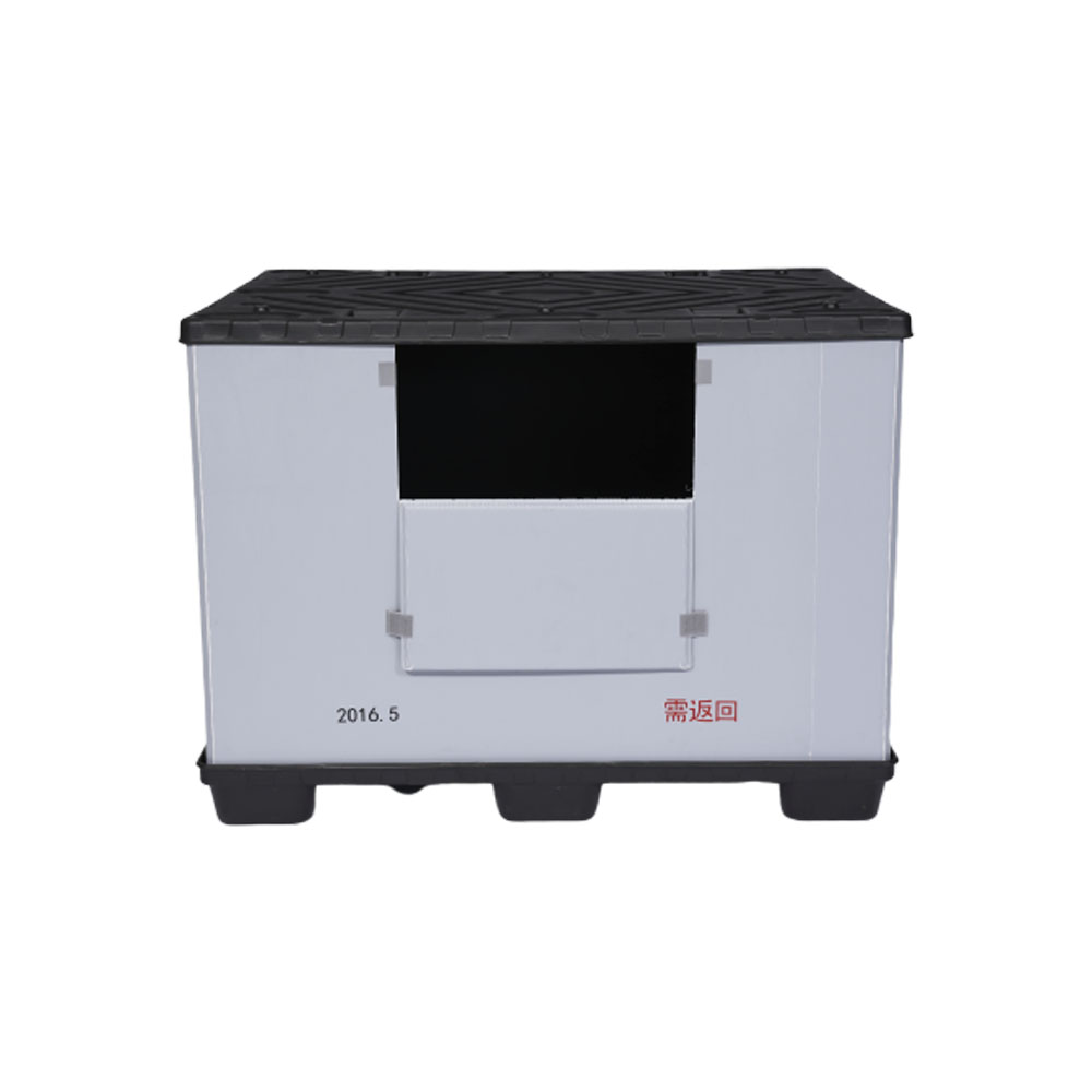 耐久性の高い折りたたみ可能な積み重ね可能なプラスチック箱