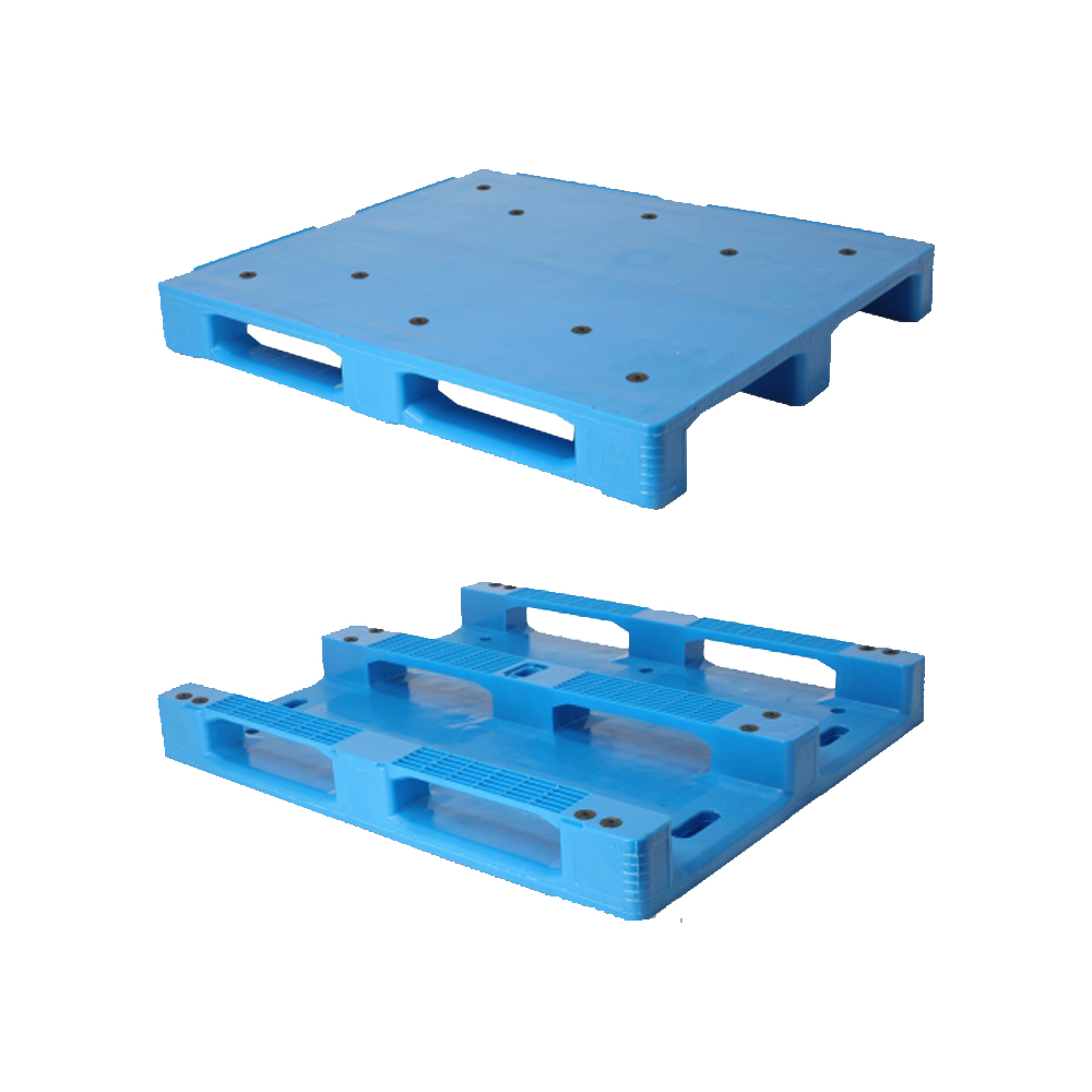 スチール強化工業用プラスチックパレット 