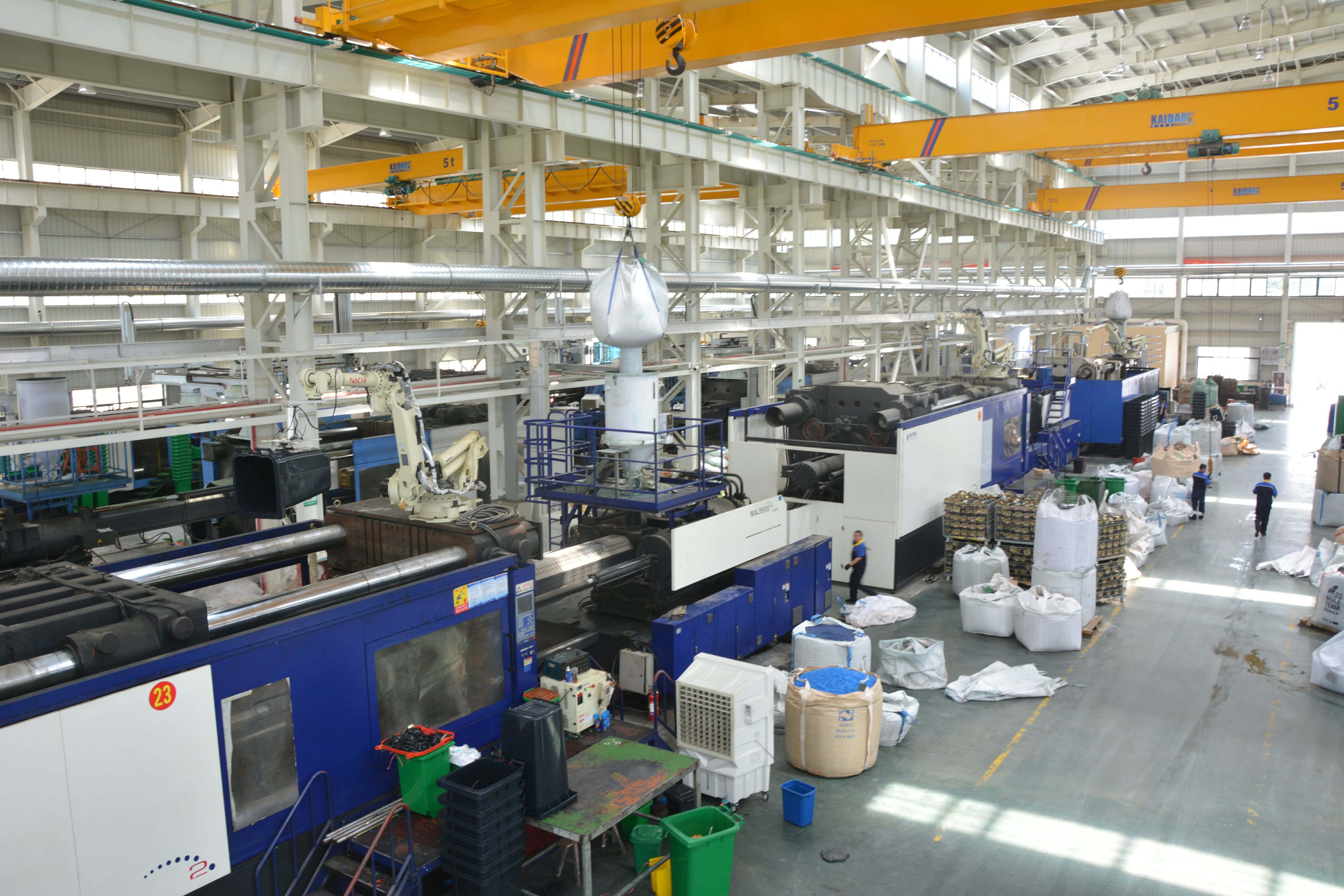 プラスチックパレットの製造