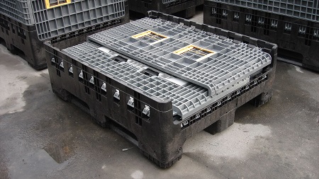 折りたたみ可能なプラスチックパレットボックス