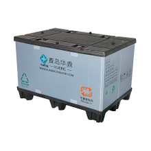 折りたたみ可能なユーロプラスチックパレットハニカムスリーブパックボックス