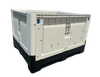 1200x1000x760 PP衛生保管折りたたみ式プラスチックパレットコンテナ