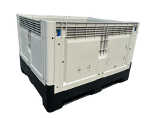 1200x1000x760 PP衛生保管折りたたみ式プラスチックパレットコンテナ