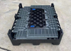 1200x1000x980 蓋付きソリッド折りたたみプラスチックパレット収納ボックス
