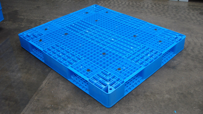倉庫の頑丈な両面積み重ね可能なプラスチック パレット