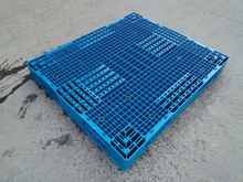 産業用 HDPE 積み重ね可能なオープンデッキリバーシブルプラスチックパレット