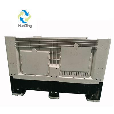 1200x1000x810mm 倉庫用の積み重ね可能なプラスチック パレットの収納ボックス