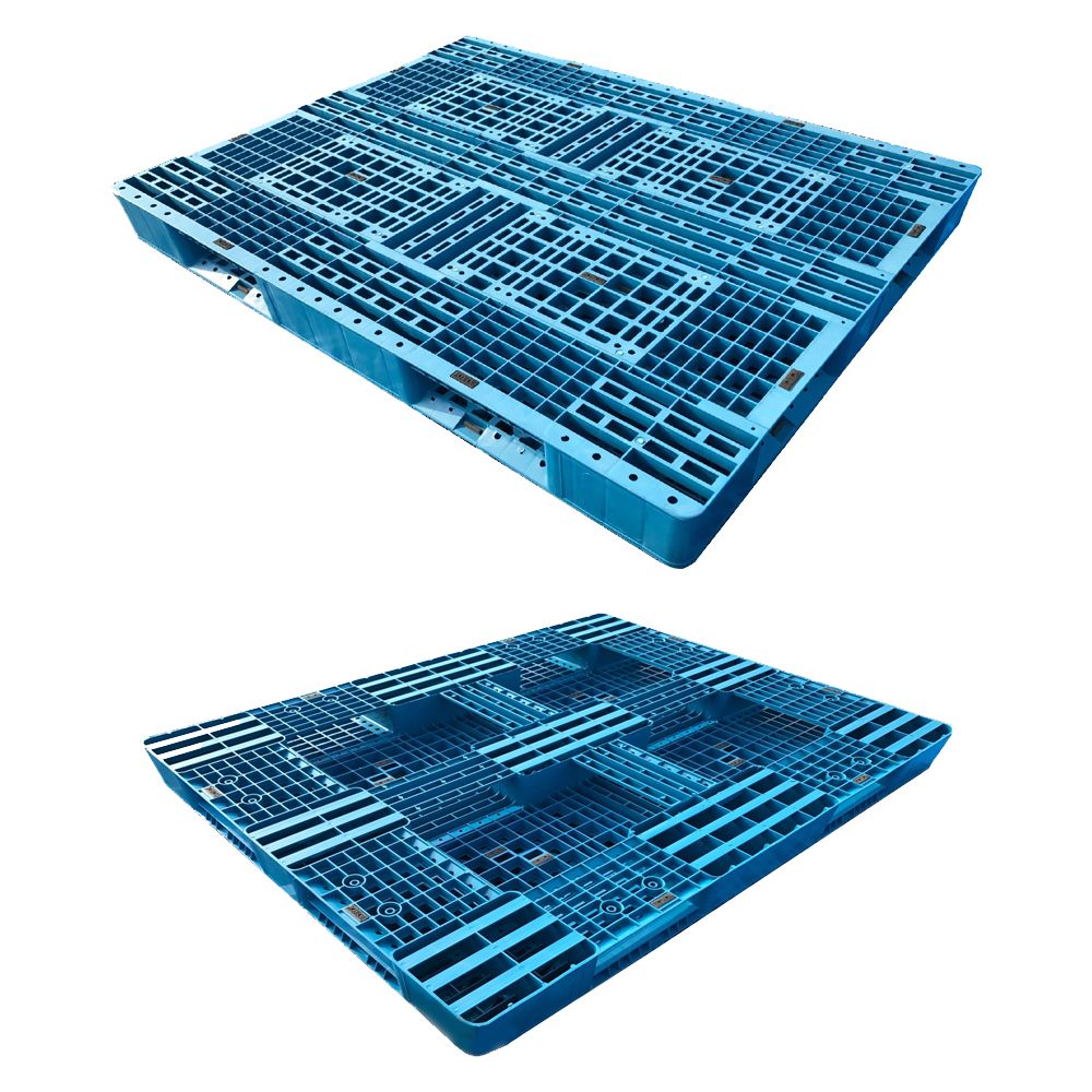 積み重ね可能なプラスチック パレット グリッド デッキ プラスチック パレット