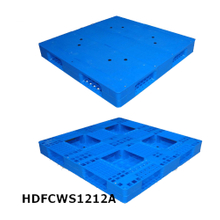 倉庫用の滑らかな表面の片面プラスチックパレット 
