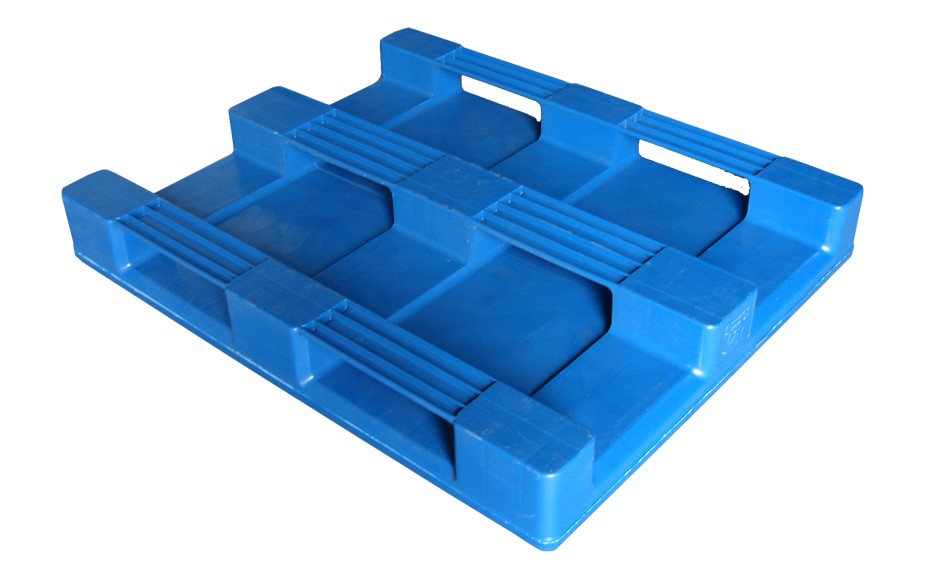 スチール強化ラックマウント密閉型フラットデッキプラスチックパレット