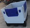 包装用の頑丈な折りたたみ式大型プラスチックパレットコンテナ