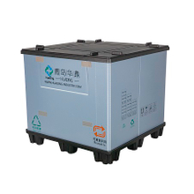 再利用可能な産業用折りたたみ式プラスチックパレットスリーブパックコンテナ