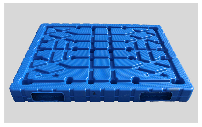 強力な積み重ね可能なリバーシブル HDPE ブロー成形プラスチック パレット