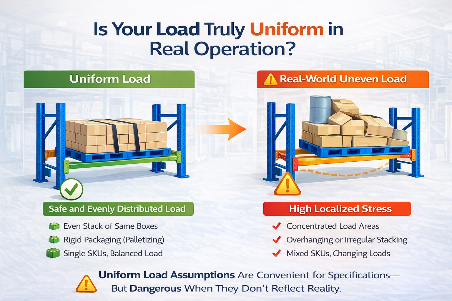 実際の運用で負荷は本当に均一ですか?