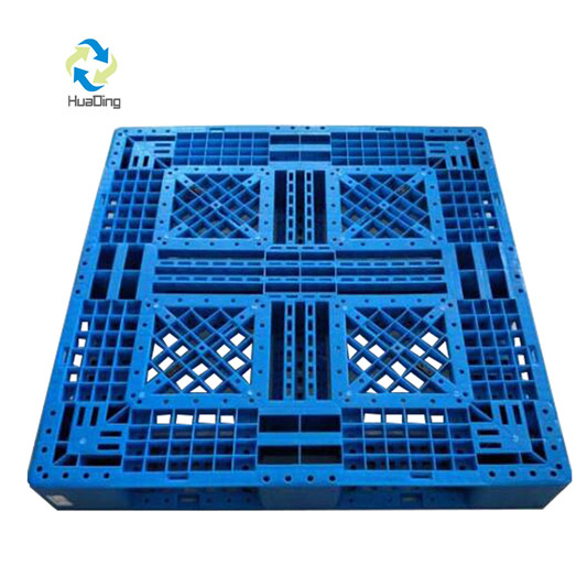 1100*1100 の全周オープン デッキ リサイクル頑丈なプラスチック パレット 