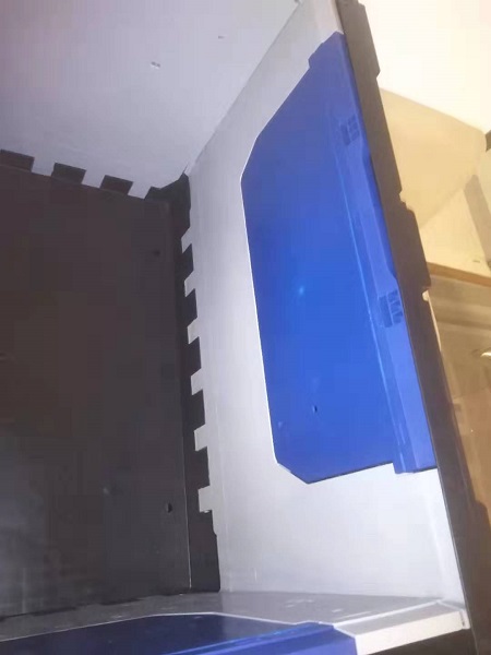 保管用の固体積み重ね可能な折りたたみ式プラスチックパレットコンテナ