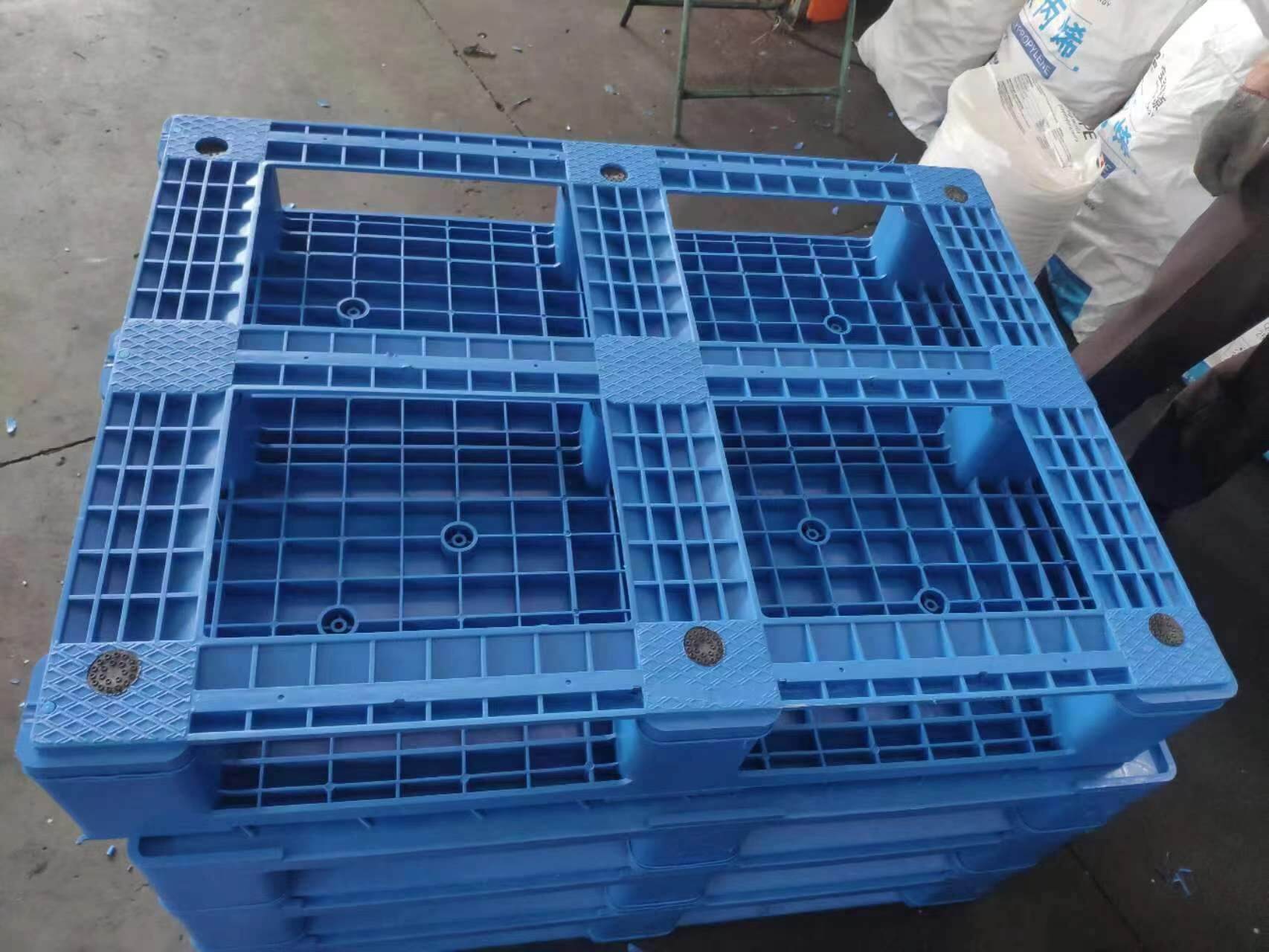 リップ付き特殊軽量滑り止めソリッドプラスチックパレット