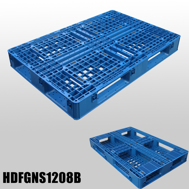 1200 x 800 ユーロ産業積み重ね可能な輸出プラスチック床パレット