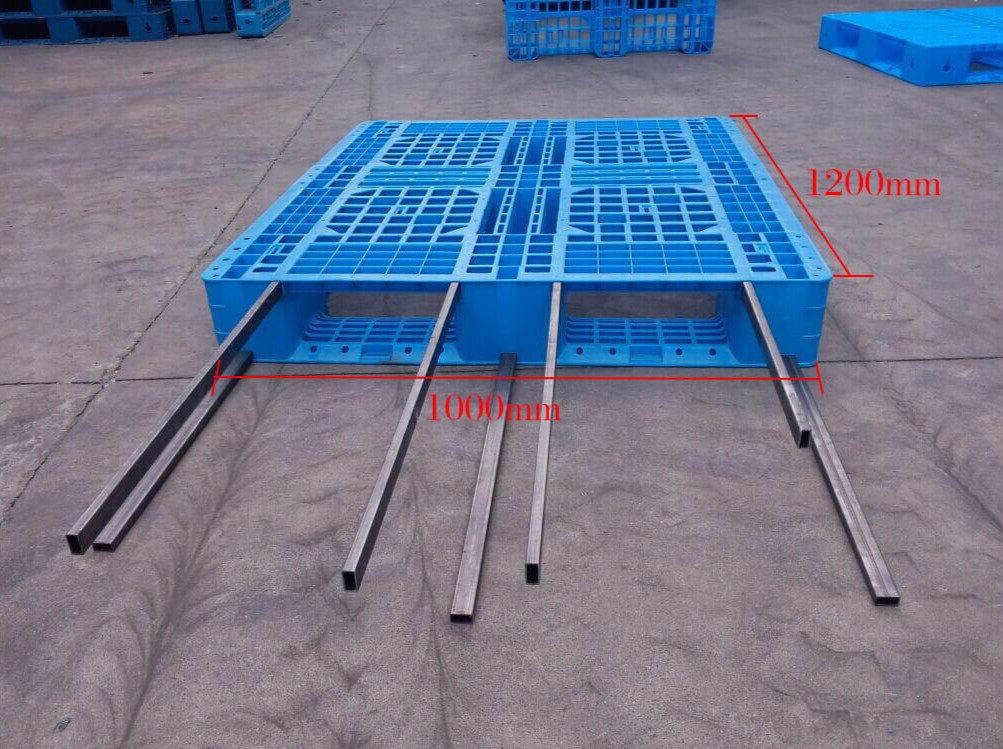 48 x 40 強化 HDPE 倉庫用積み重ね可能なプラスチック パレット