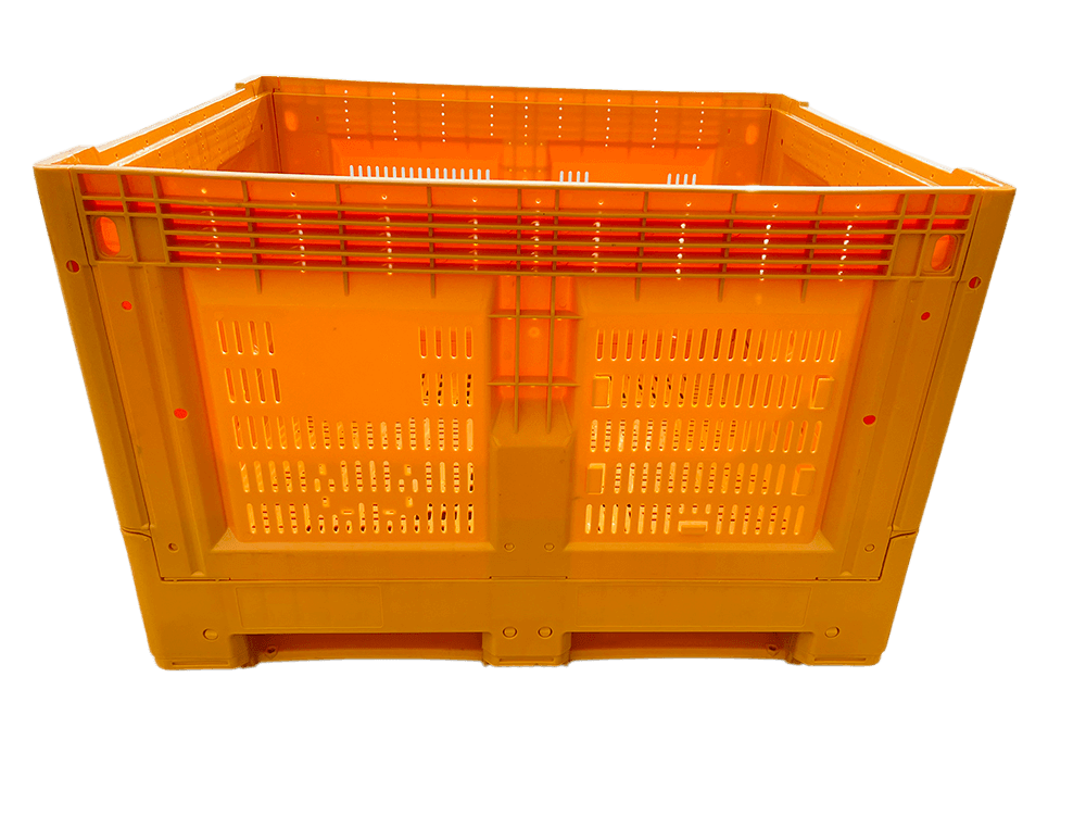 折りたたみ式プラスチックパレット通気性のある果物と野菜の保存容器