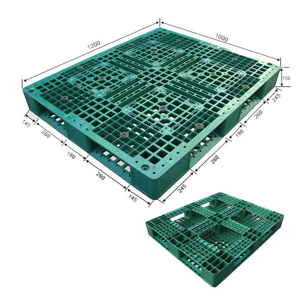 HDFGNS1210D 積み重ね可能なプラスチック パレット