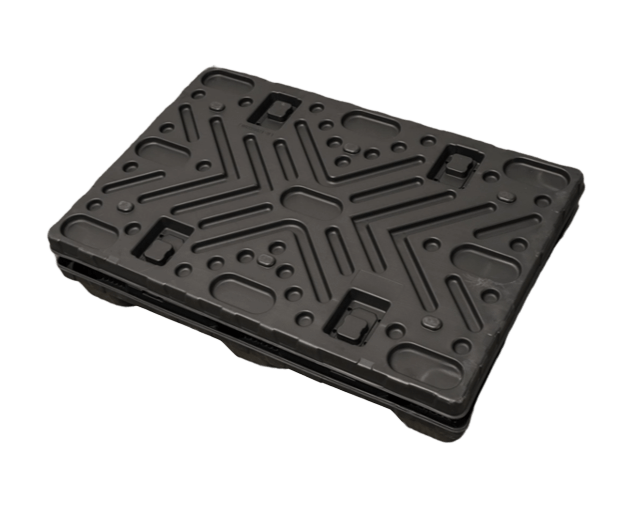 1200 x 800 自動車用プラスチックスリーブパックパレット収納ボックス