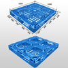 1000 x 1000 エコノミー再利用可能な軽量倉庫用プラスチック輸送パレット