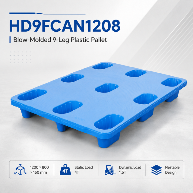 HD9FCAN1208 入れ子式プラスチックパレット