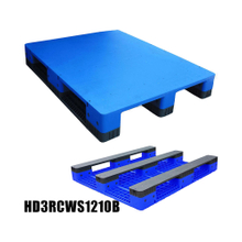 耐久性のある HDPE ユーロの積み重ね可能なプラスチック収納パレット