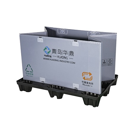 スリーブ折りたたみ式プラスチック PP パレット ボックス 