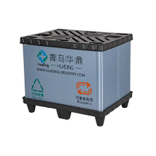 800*600 折りたたみプラスチック収納スリーブパレットボックス