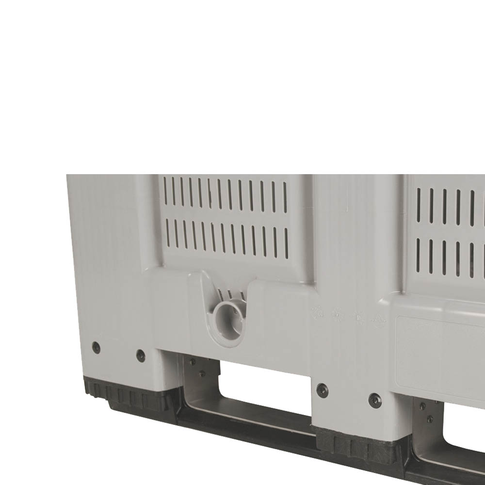 積み重ね可能な食品用蓋付きプラスチック保存容器