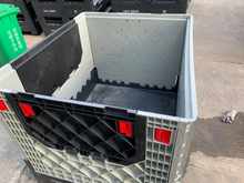 産業用積み重ね可能な堅いFLC折りたたみ式プラスチックパレット保管容器