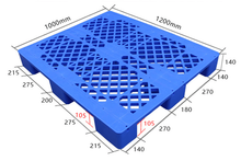 エコノミー 1200 x 1000 ヘビーデューティメッシュプラスチック床パレット