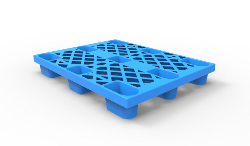 低コスト軽量ネスタブル輸出プラスチック床パレット