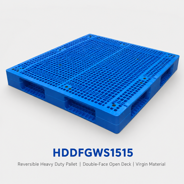 1500x1500x160 mm 両面オープンデッキプラスチックパレット