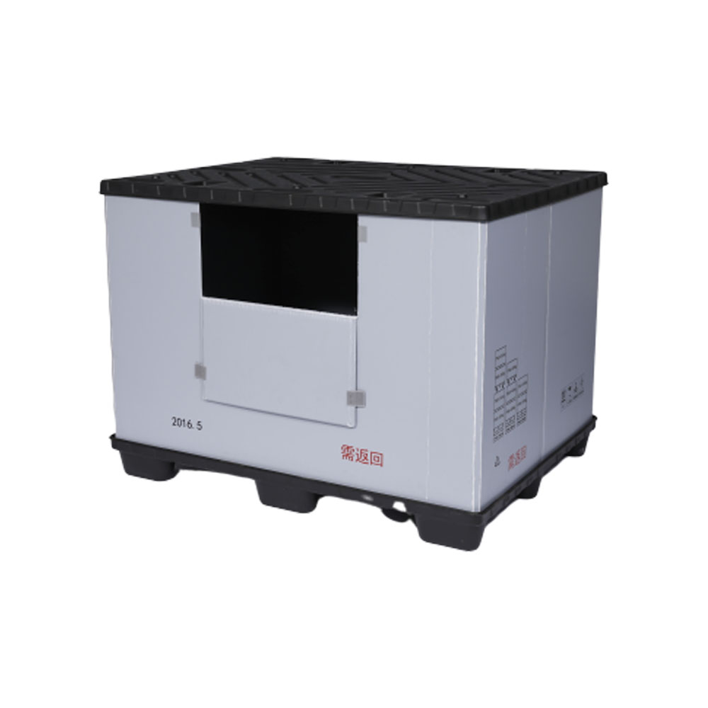 耐久性の高い折りたたみ可能な積み重ね可能なプラスチック箱