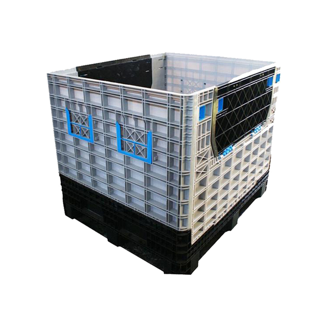 1200x1000x860mm Reusable Industrial Rigid Collapsible Plastic Pallet Box