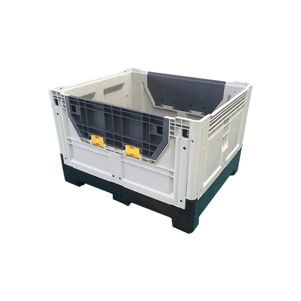 折りたたみ可能、積み重ね可能な収納箱