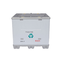 1200*800 リサイクル可能な包装折りたたみ可能なシート パレット ボックス